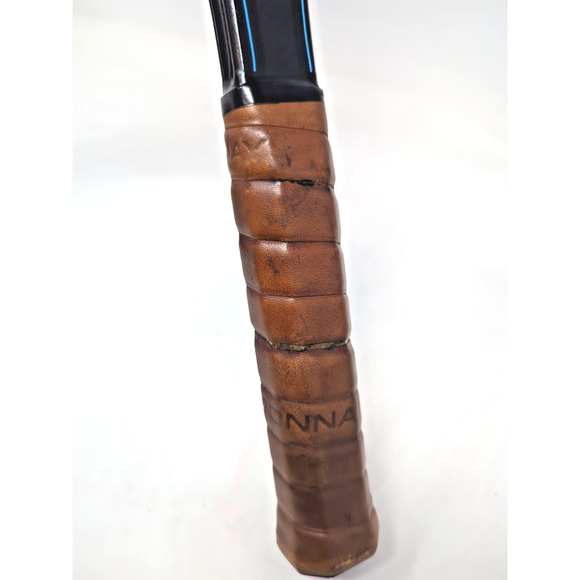 Vintage Belgium Made Donnay Graphite Plus 35 Tennis Racquet (4 1/4) w/ Case - Picture 7 of 8